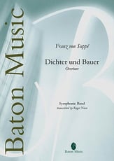 Dichter und Bauer (Overture) Concert Band sheet music cover